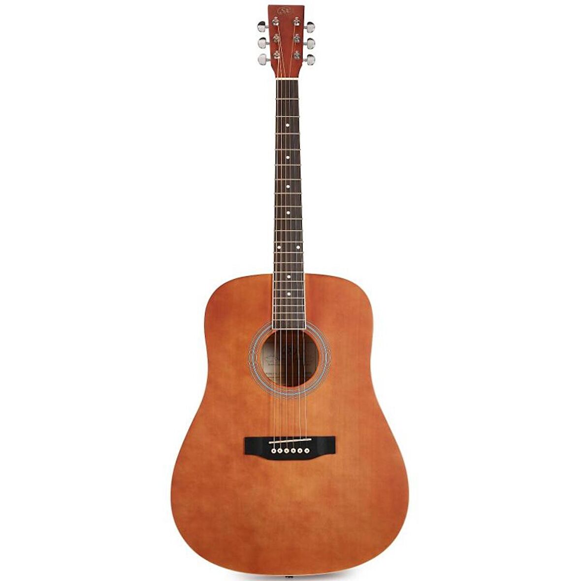 Sx SD104BR Akustik Gitar (Kahverengi)