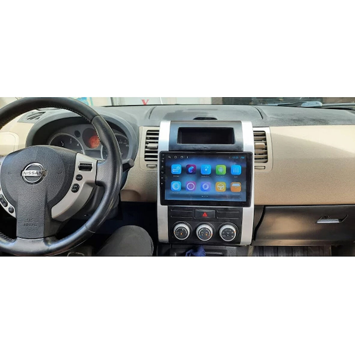 NİSSAN XTRAİL 2008-2012 MULTİMEDYA CARPLAY EKRAN SETİ 4 GB RAM 64 HAFIZALI