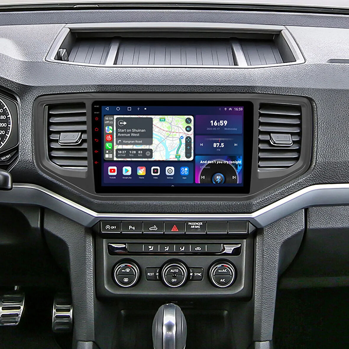VW AMAROK 2019-2024 MULTİMEDYA CARPLAY EKRAN SETİ 4 GB RAM 64 HAFIZALI