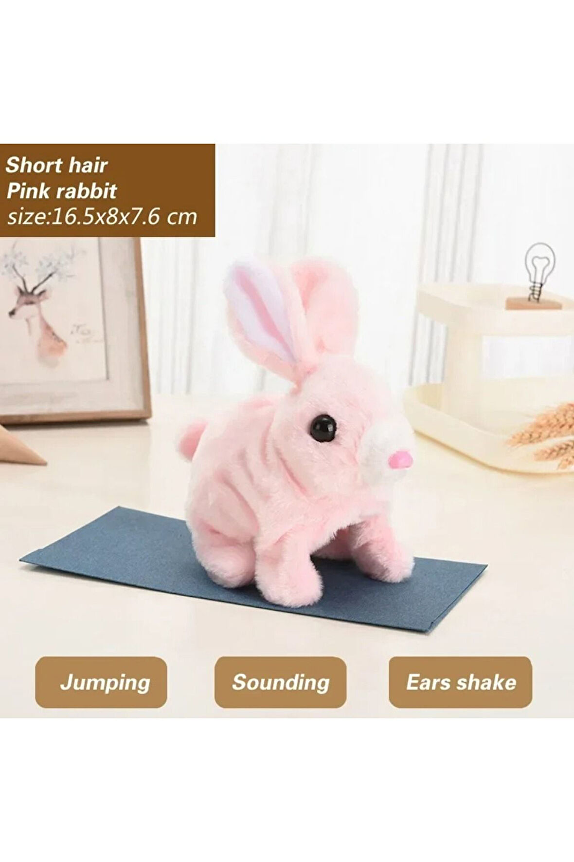 Plush Pet Pilli Tavşan  Cm Oyuncak