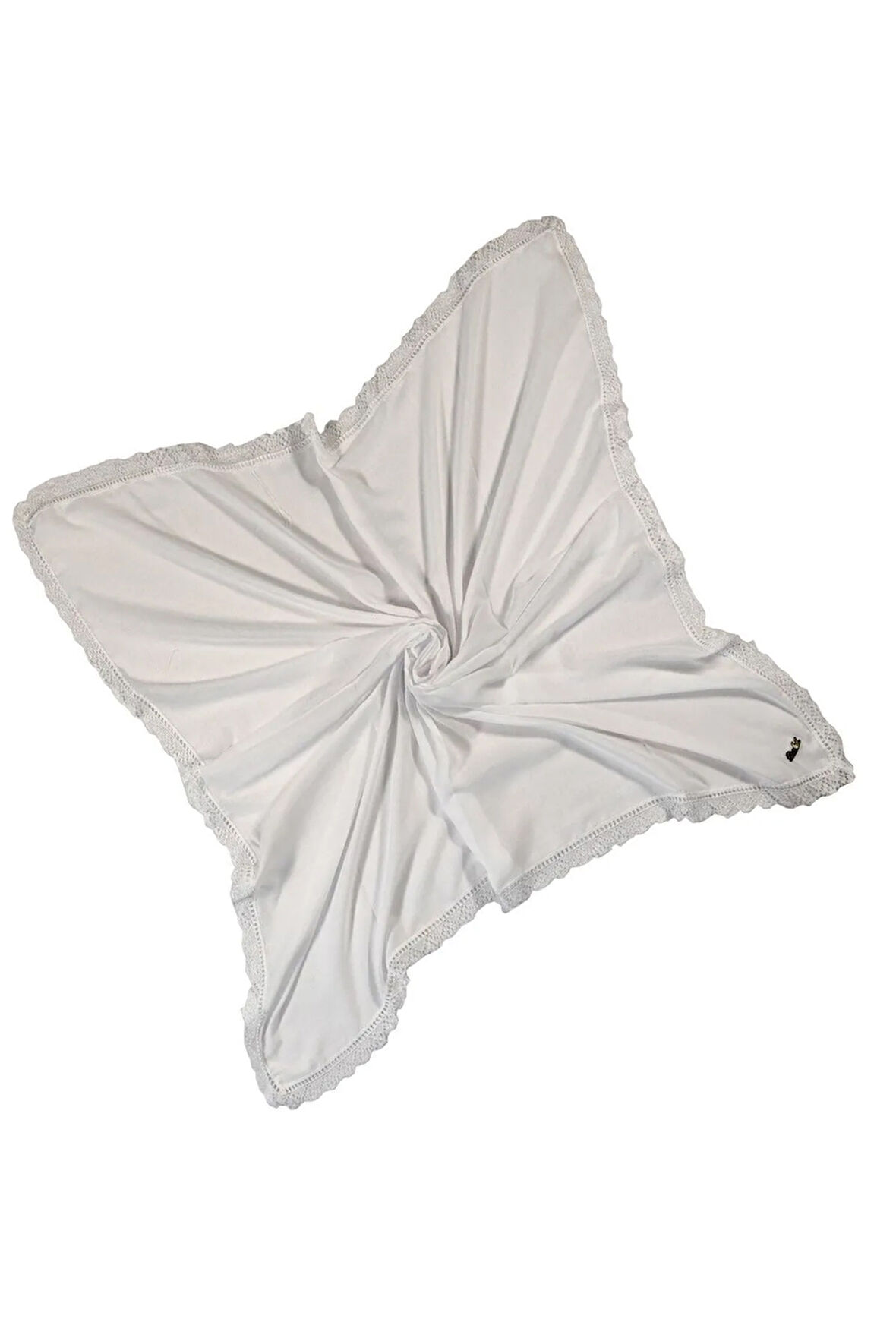 Enba Pamuklu İğne Oyalı Namaz ve Mevlüt Örtüsü 110x110 cm