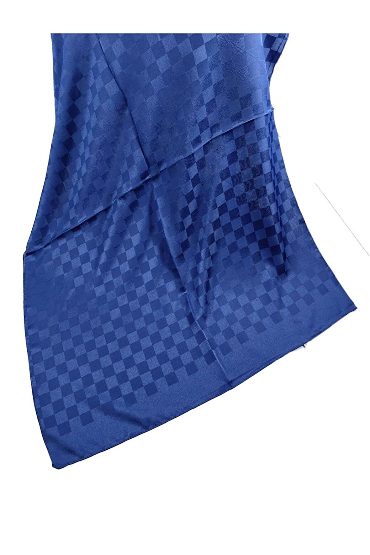 Emproyal Jan Jan Jakar Dama Desen Şal 75x190 cm - Saks