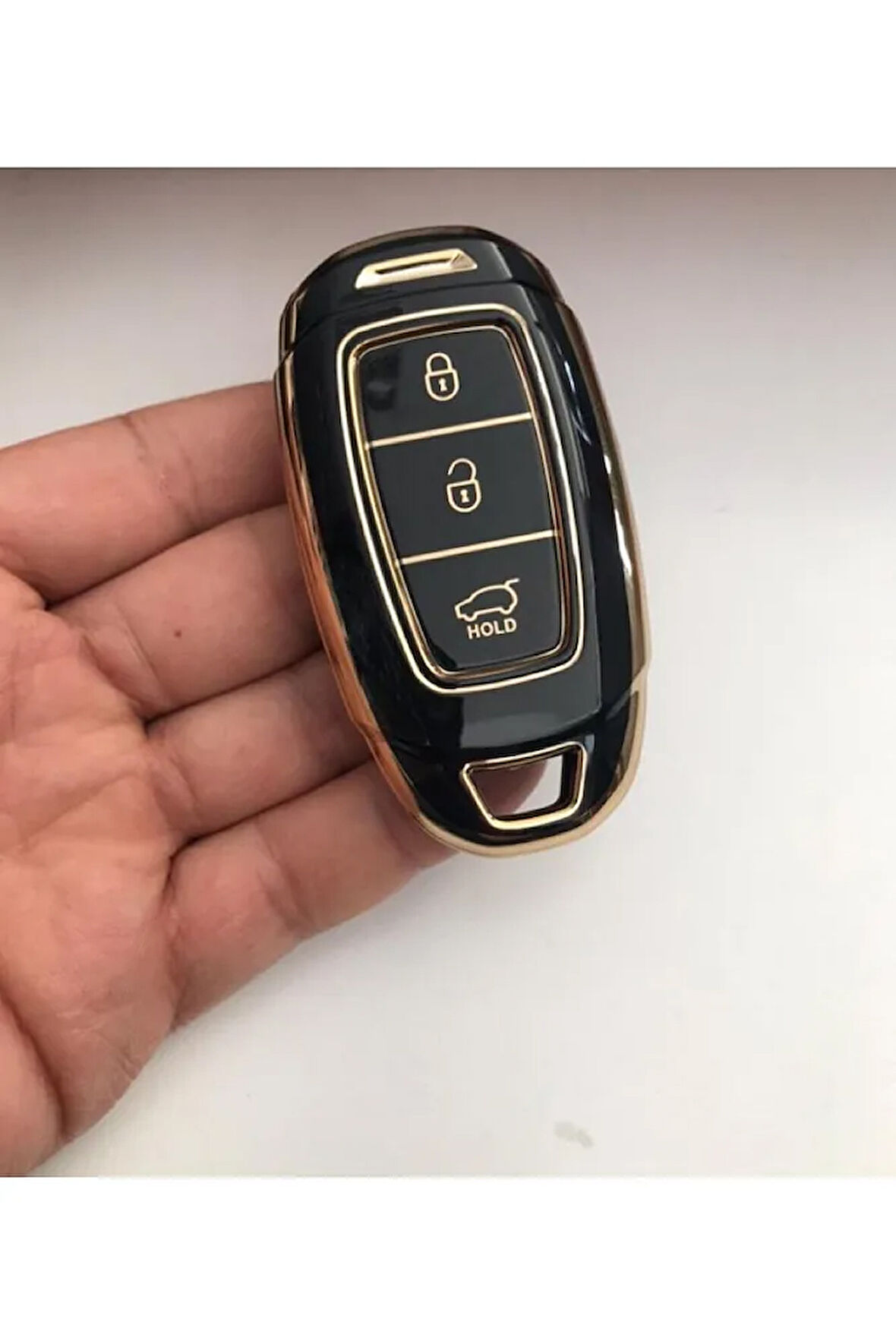 Hyundai I30 Ix25 Ix35 Kona Elantra Accent Santa Fe Anahtar Koruma Kılıfı 3 Tuşlu 2 Resime Bakınız