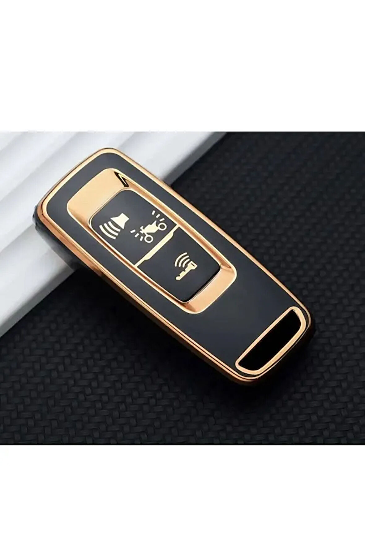 Honda Pcx 2021-2022-2023-2024-2025 Model Uyumlu Anahtar Kılıfı Siyah/gold Forza Için Uymaz