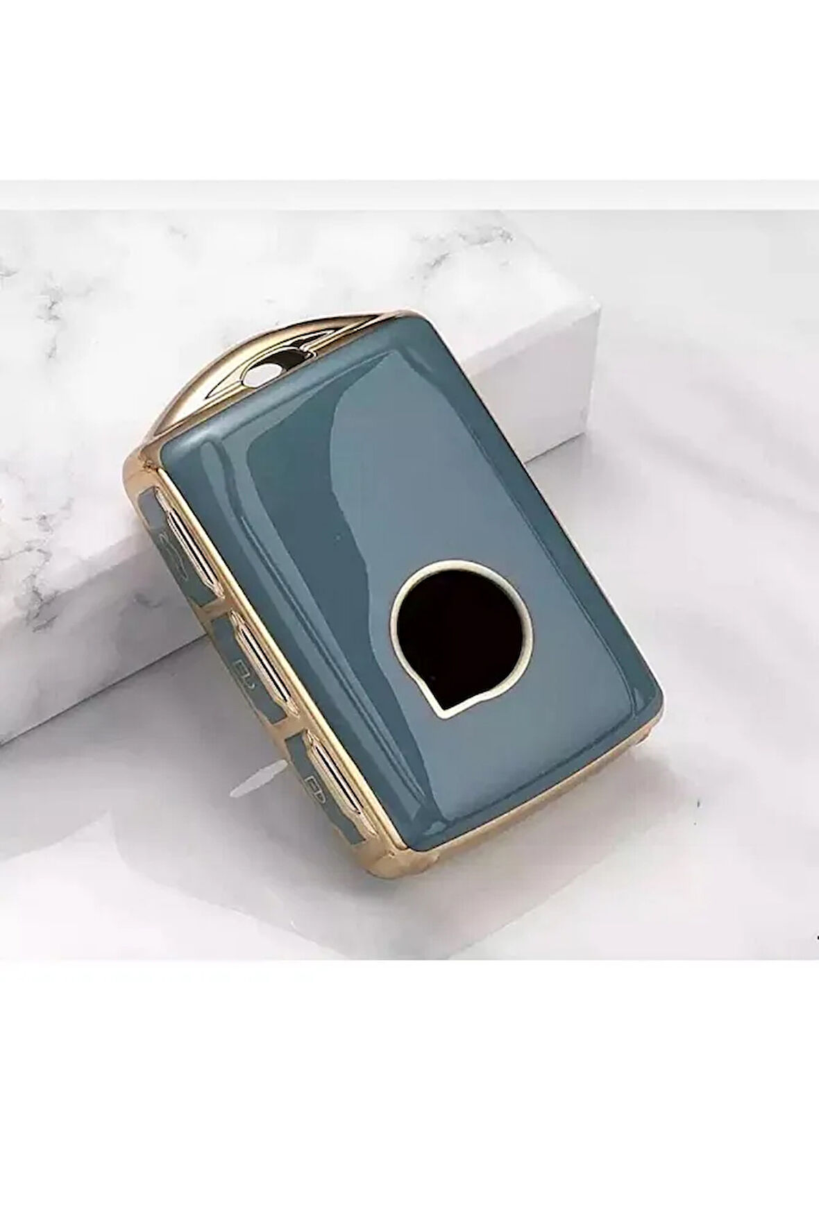 Volvo Xc40 Xc90 Xc70 S60 S80 S90 C30 V70 V90 Anahtar Koruma Kılıfı Gri Gold