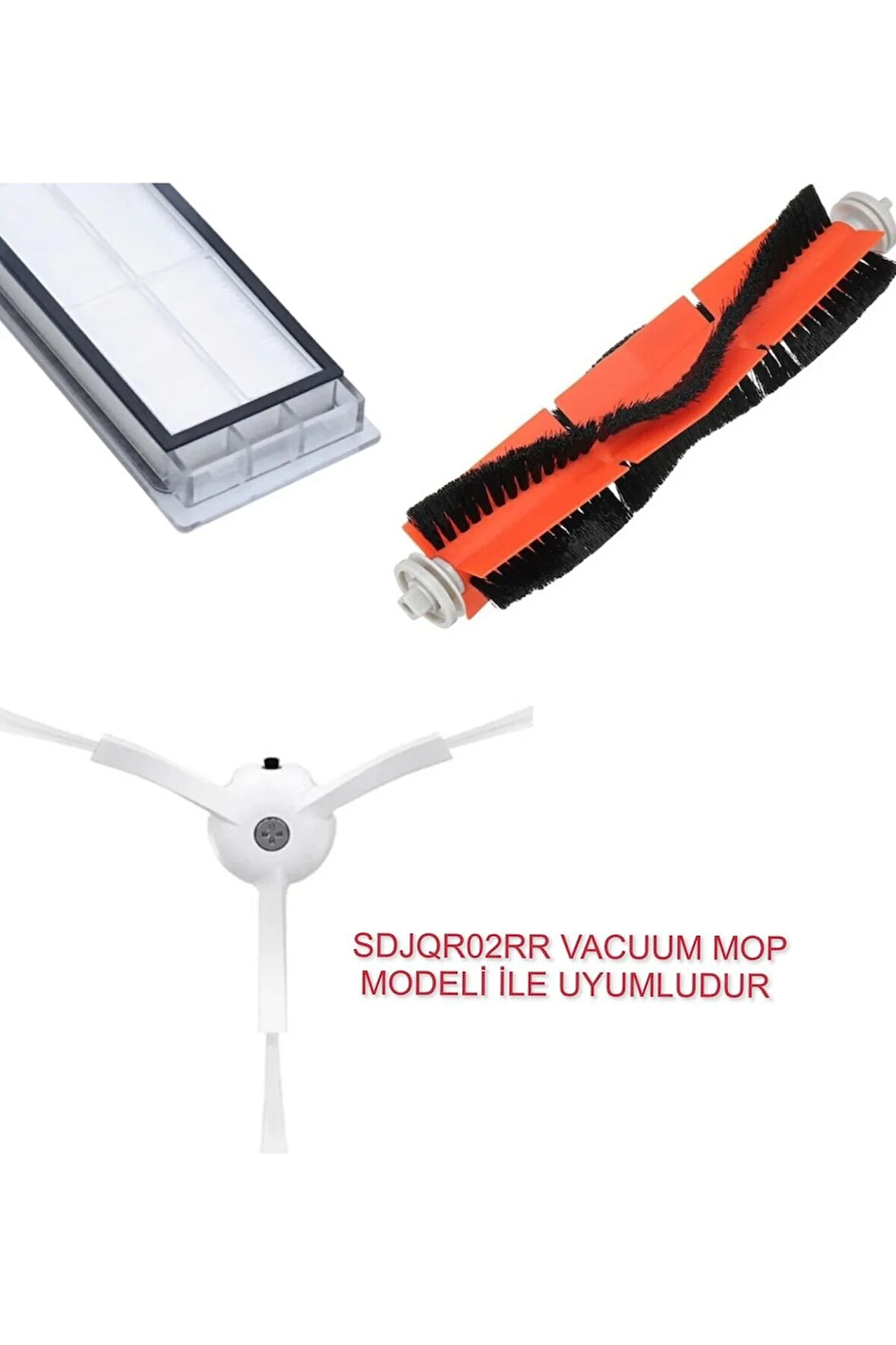 SDJQR02RR Vacuum Robot süpürge uyumlu yedek parça seti