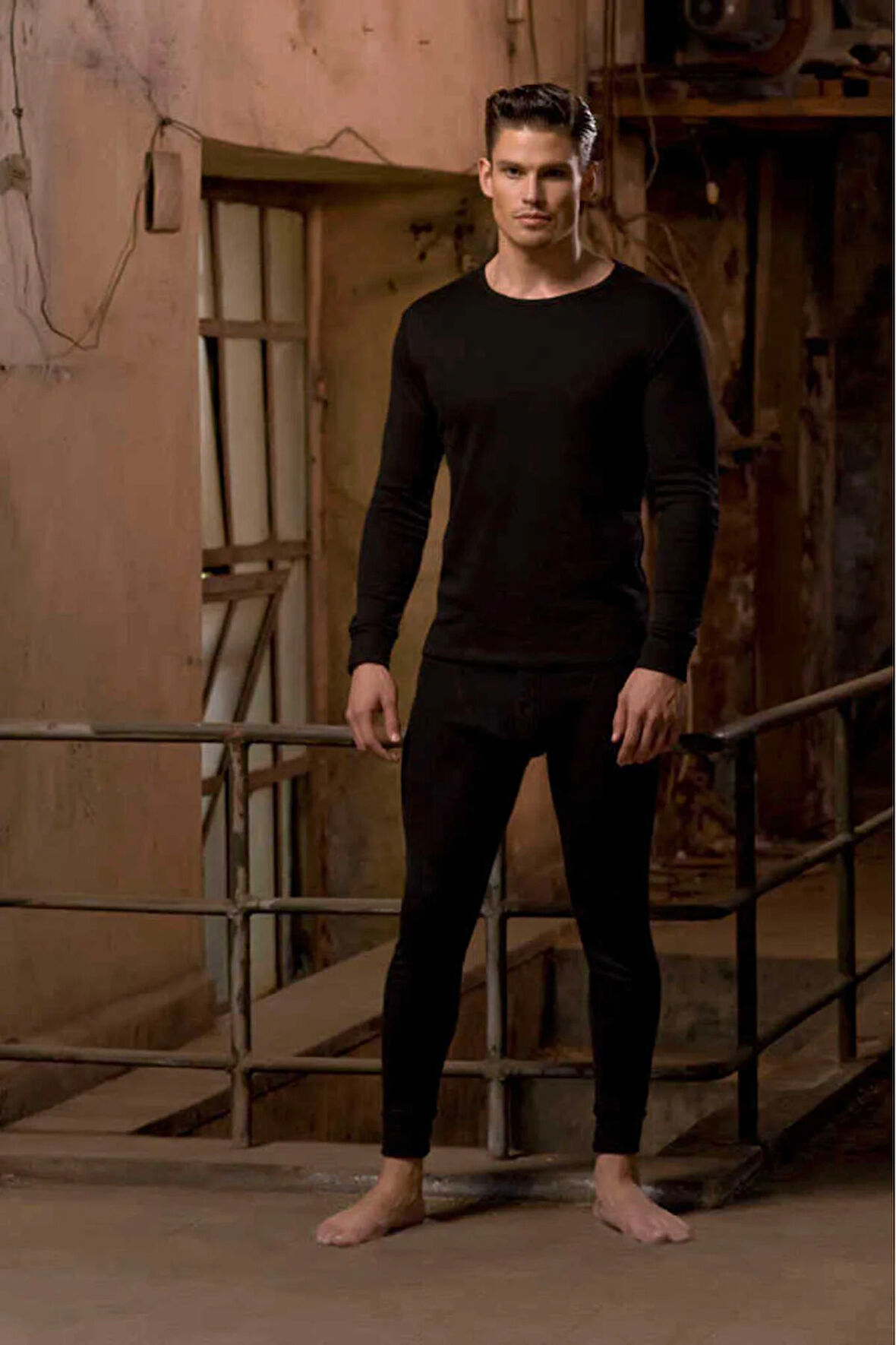 Erkek Termal Uzun Kollu T-shirt