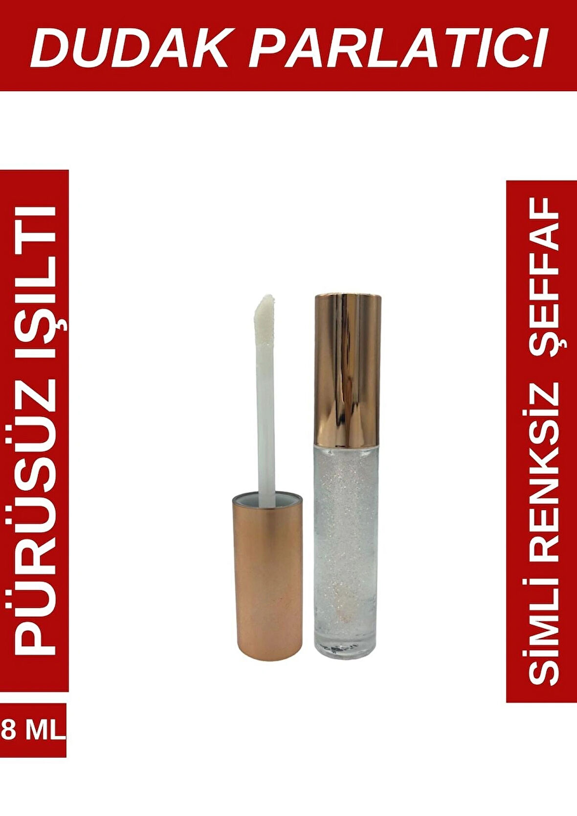 Dudak Parlatıcı Simli - Fashıon Lip Oil