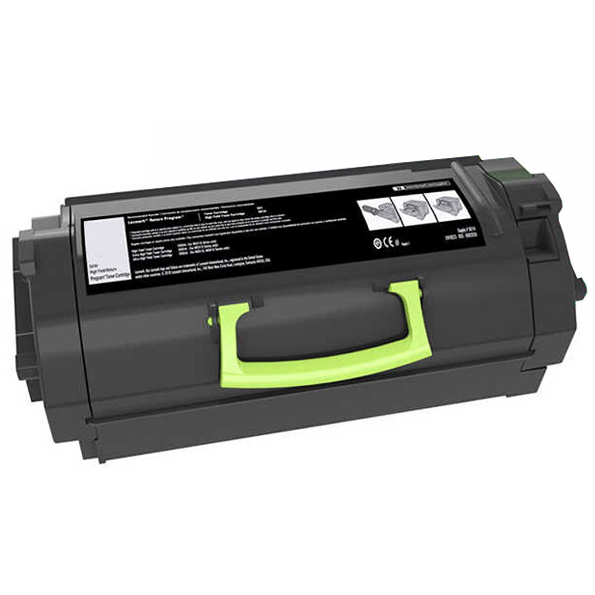 Lexmark MX611Dhe Toner Uyumlu Siyah (20.000 Sayfa) (AYNI GÜN KARGO 2 YIL GARANTİ)