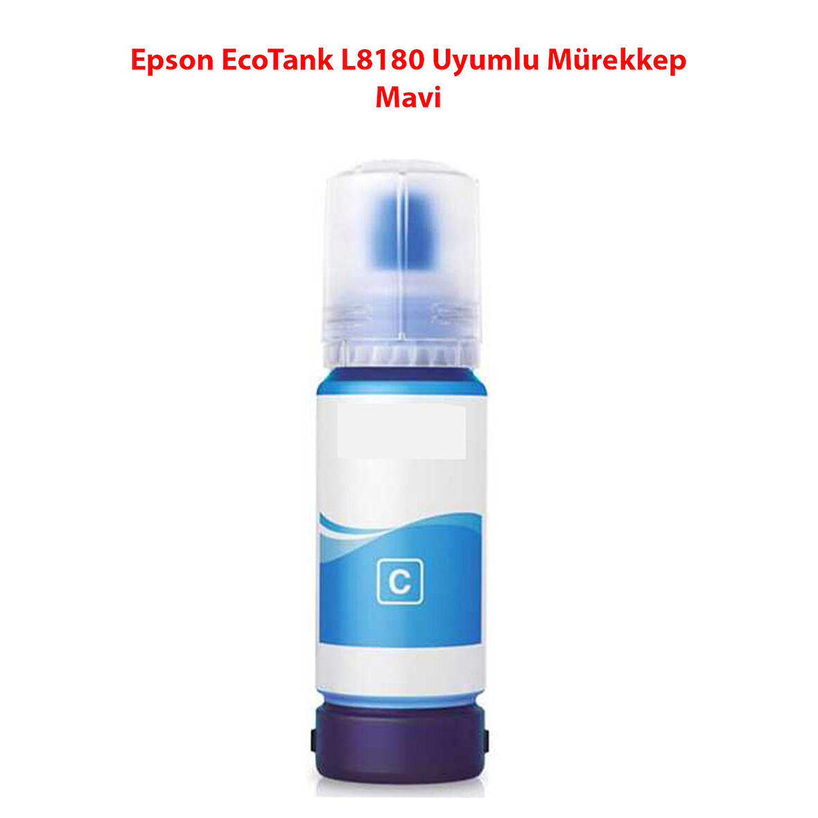 Epson EcoTank L8180 Uyumlu Mürekkep Mavi (6200 Sayfa) 2 YIL GARANTİ