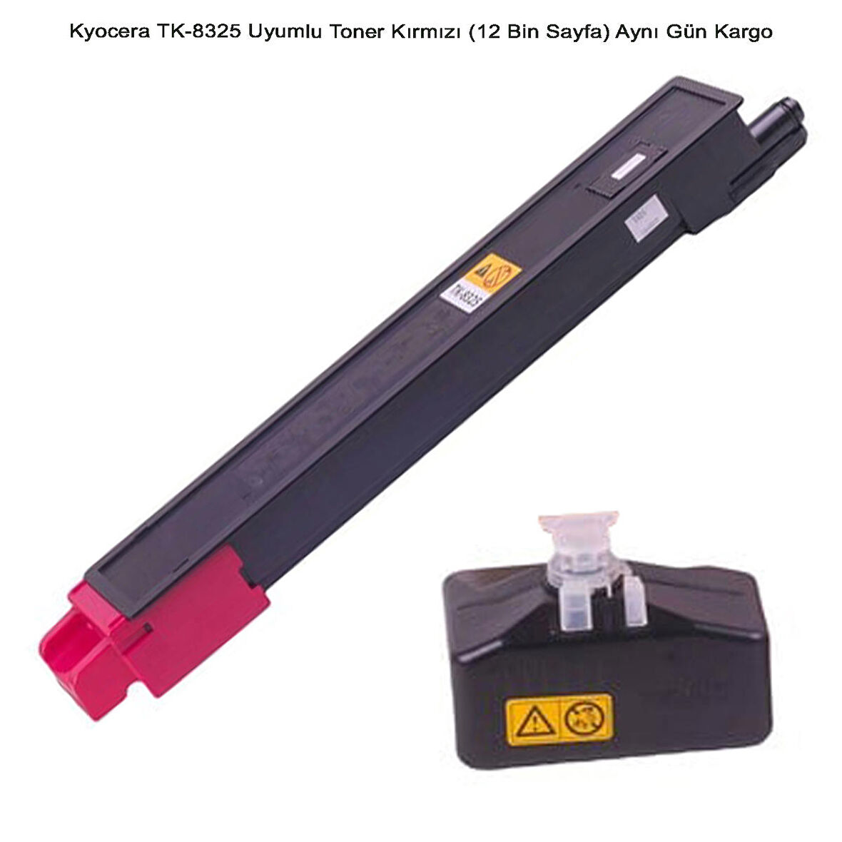 Kyocera TK-8325 Uyumlu Toner Kırmızı (12 Bin Sayfa) Aynı Gün Kargo