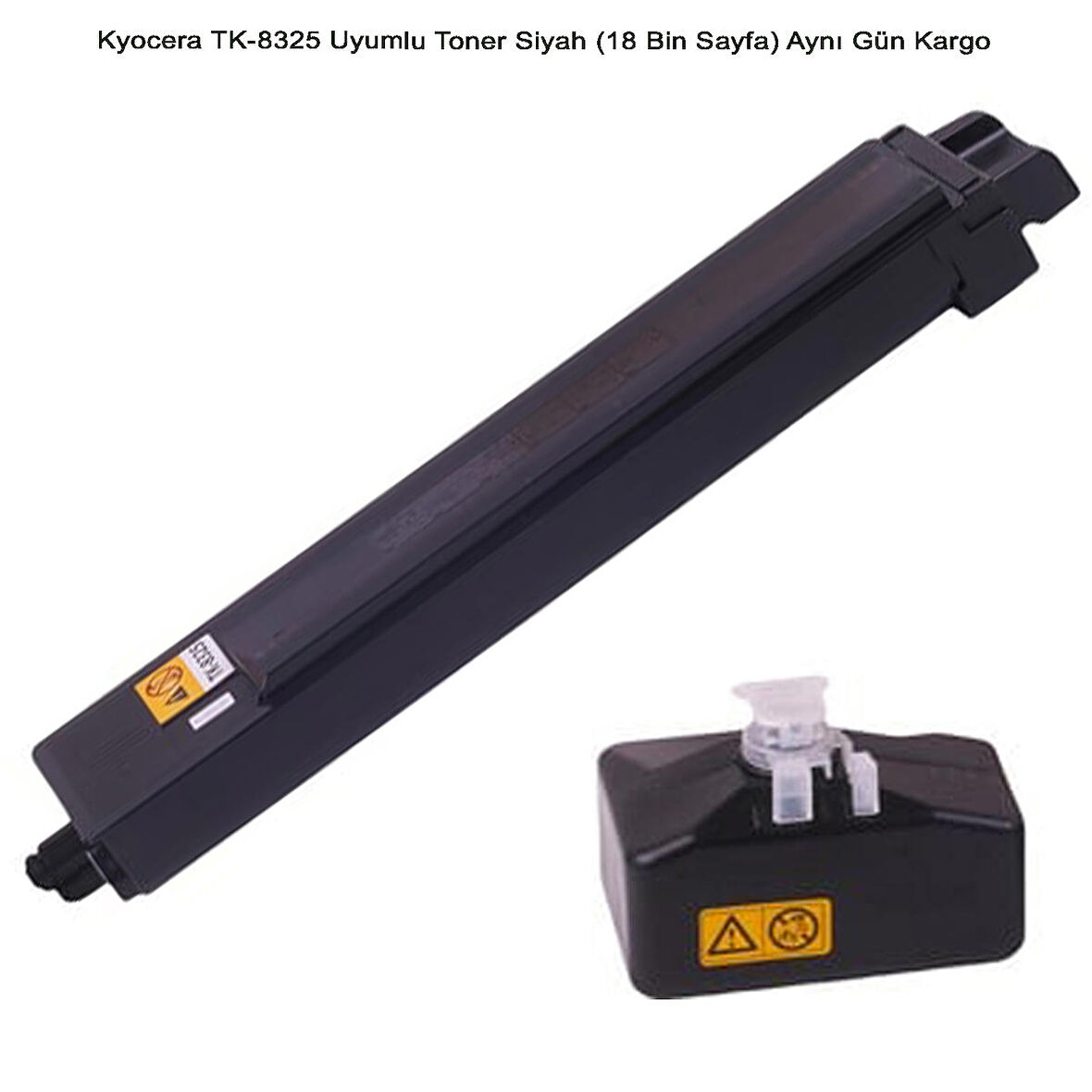 Kyocera TK-8325 Uyumlu Toner Siyah (18 Bin Sayfa) Aynı Gün Kargo