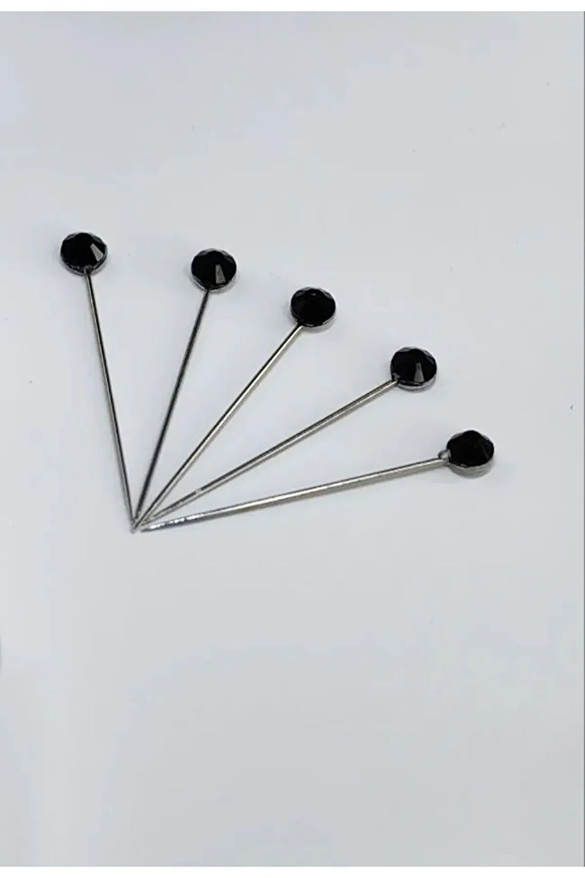Kristal Taşlı Eşarp Iğnesi 5 Adet