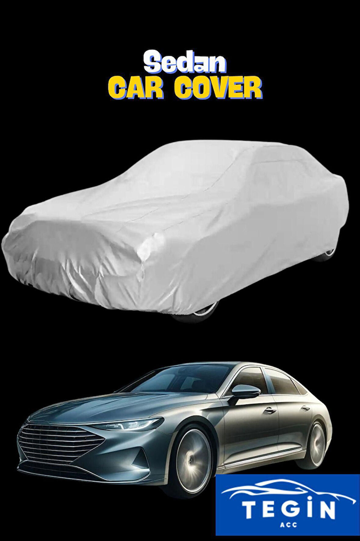Honda Civic 2005 - 2011 Sedan Uyumlu SolarBlock Araba Brandası Örtüsü