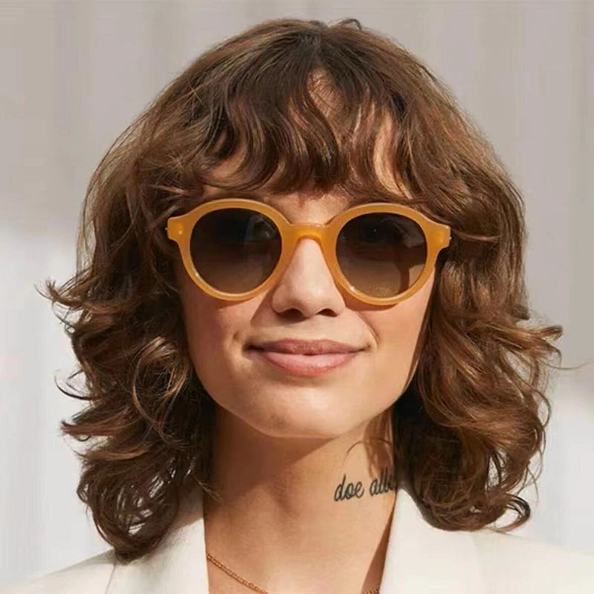 BY MİEL GLASSES RETRO SARI GÜNEŞ GÖZLÜĞÜ