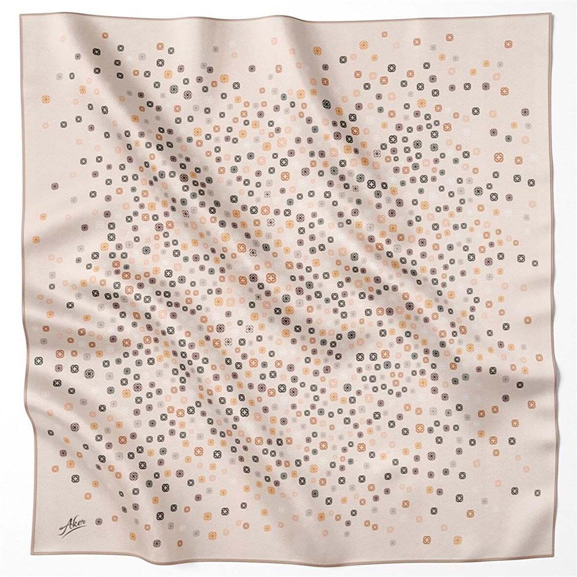 Aker Eşarp - Polyester Tivil Kumaş - 7849795-932