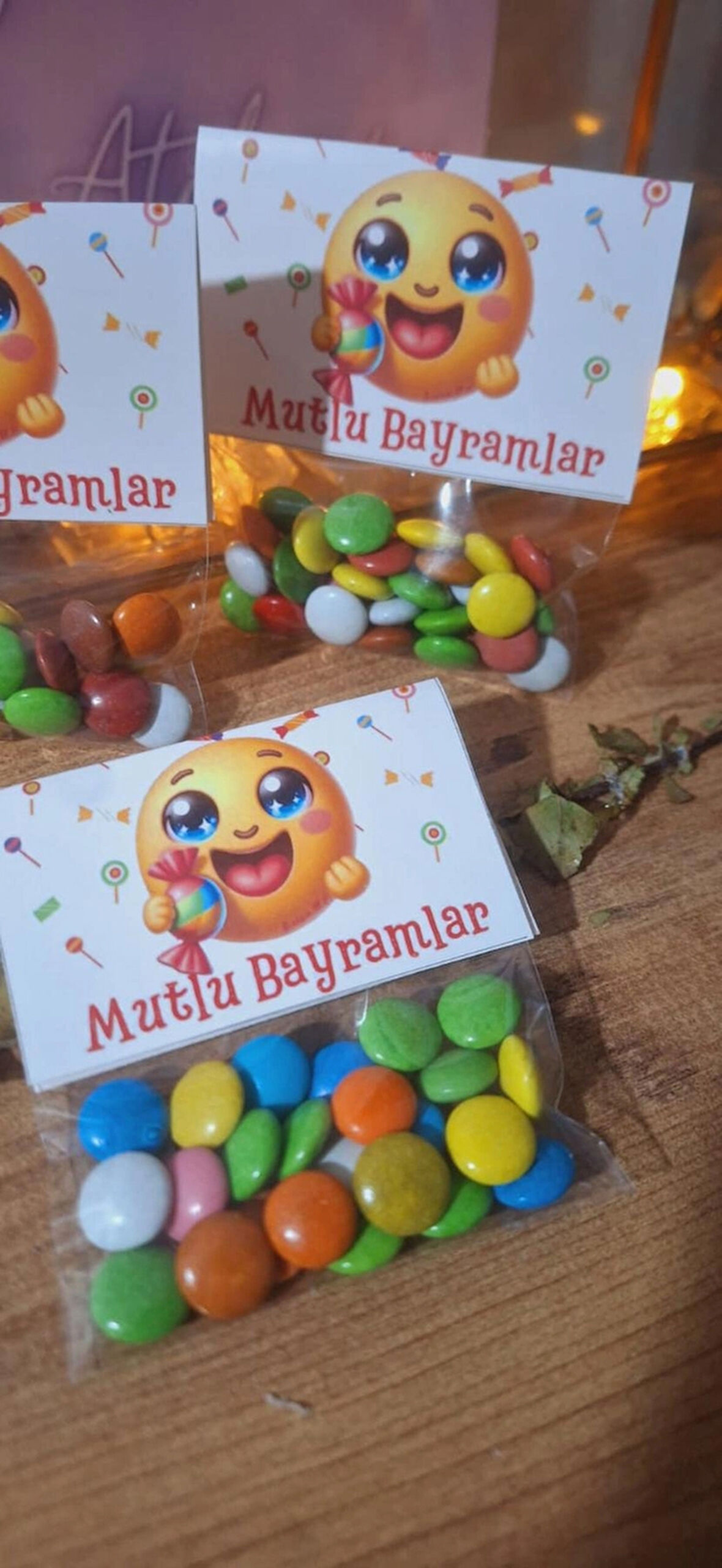 KARNE TATİL BAYRAM HEDİYELİKLERİ 10 AD ŞEKER PAKETİ