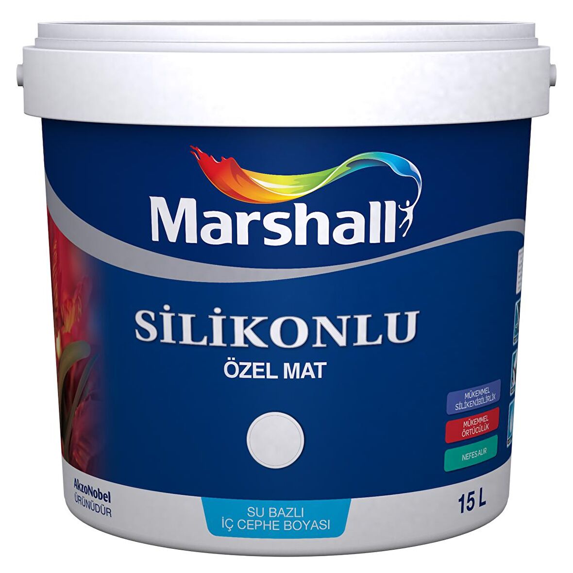 MARSHALL SİLİKONLU ÖZEL MAT 2,5 LT 3-3.5 KG İÇ CEPHE BOYALARI