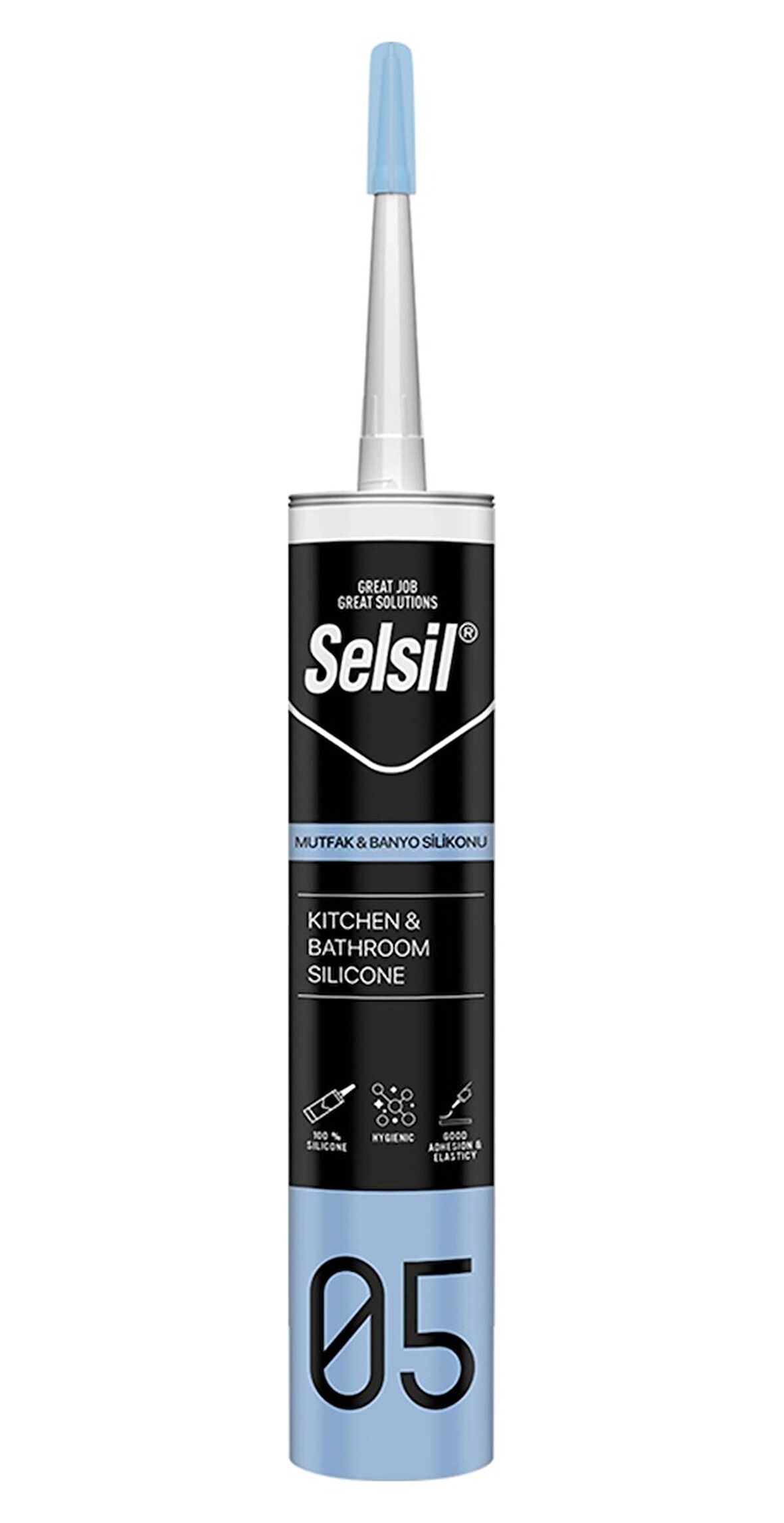 Selsil Mutfak & Banyo Silikonu Şeffaf 280 Ml.