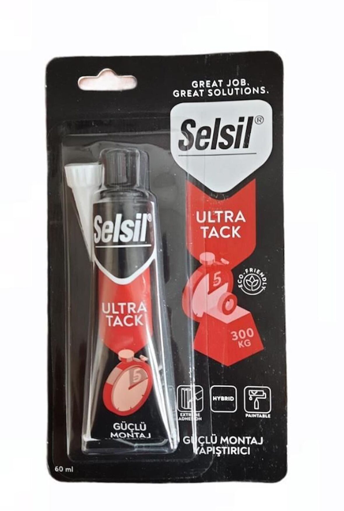 Selsil Ultra Tack Güçlü Korniş Ve Montaj Yapıştırıcı 60 ml 12 adet (1 koli)