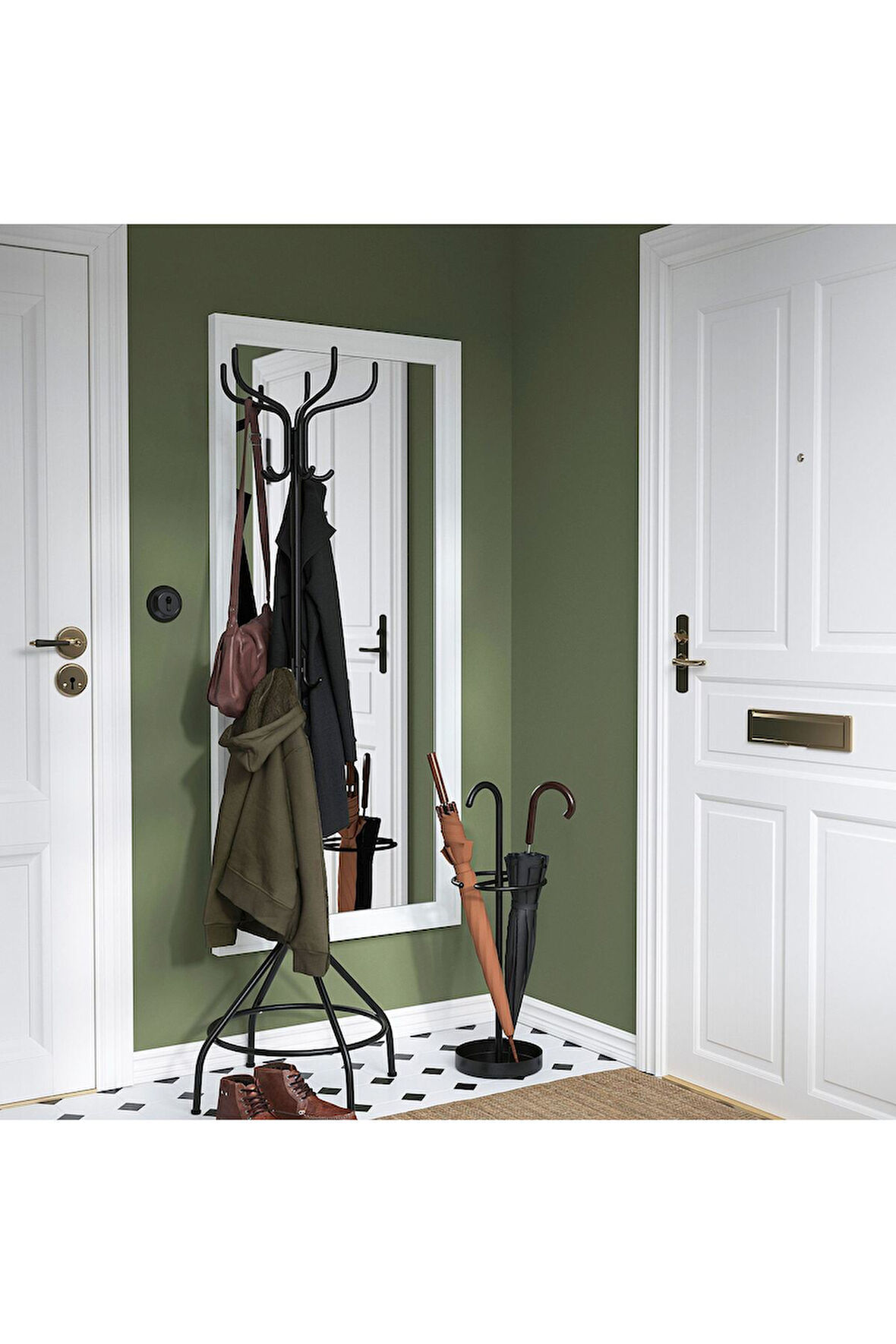 Şemsiyelik, Siyah, 76 cm