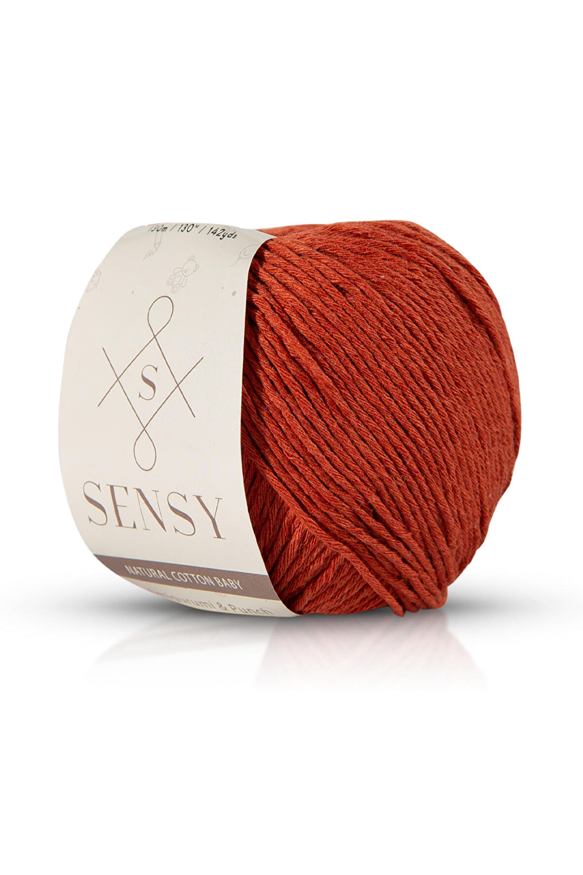 Sensy Premium Amigurumi İpi Punch (Panç) Baby Soft Cotton 50 gr Örgü ip