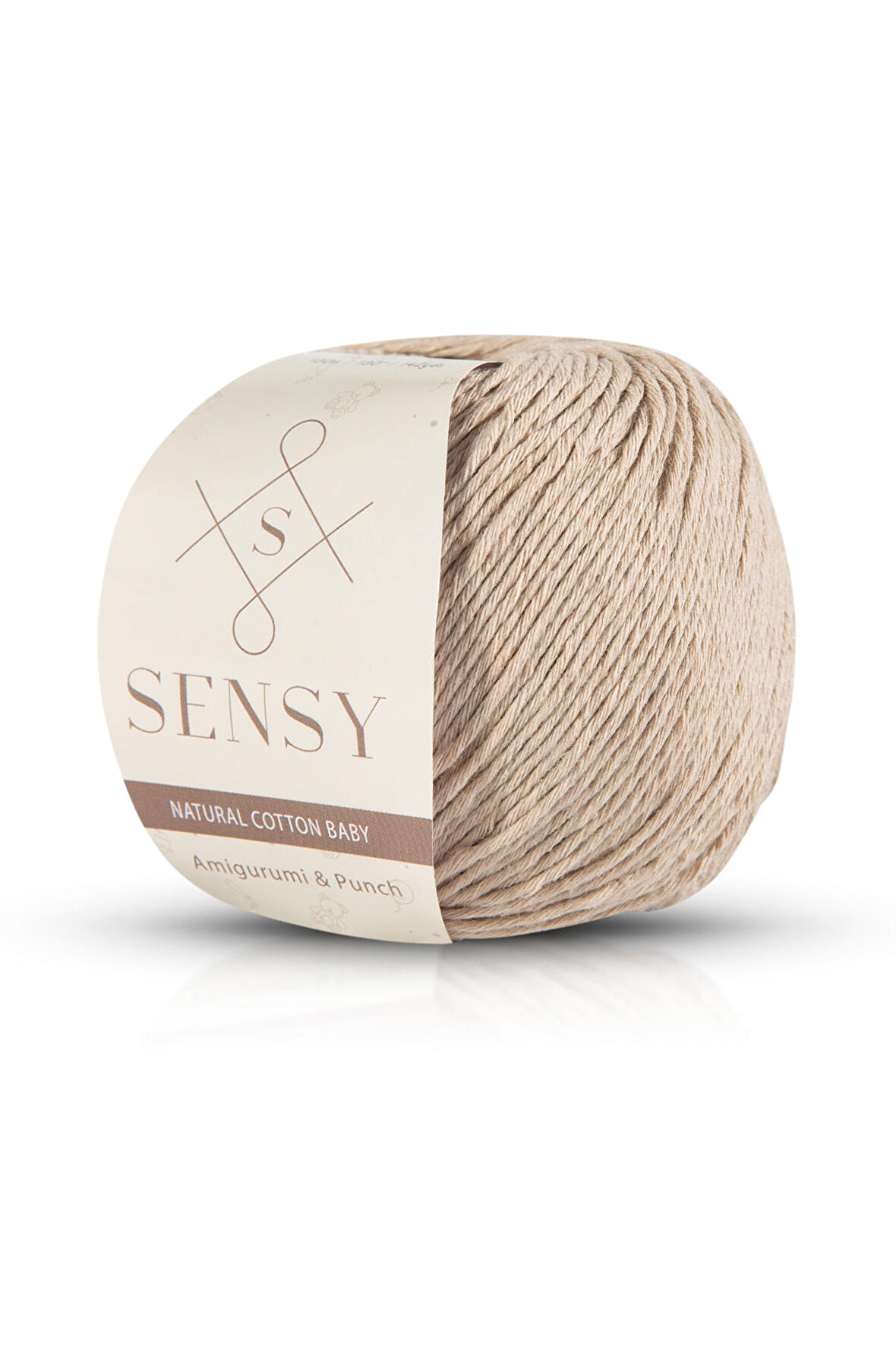 Sensy Premium Amigurumi İpi Punch (Panç) Baby Soft Cotton 50 gr Örgü ip