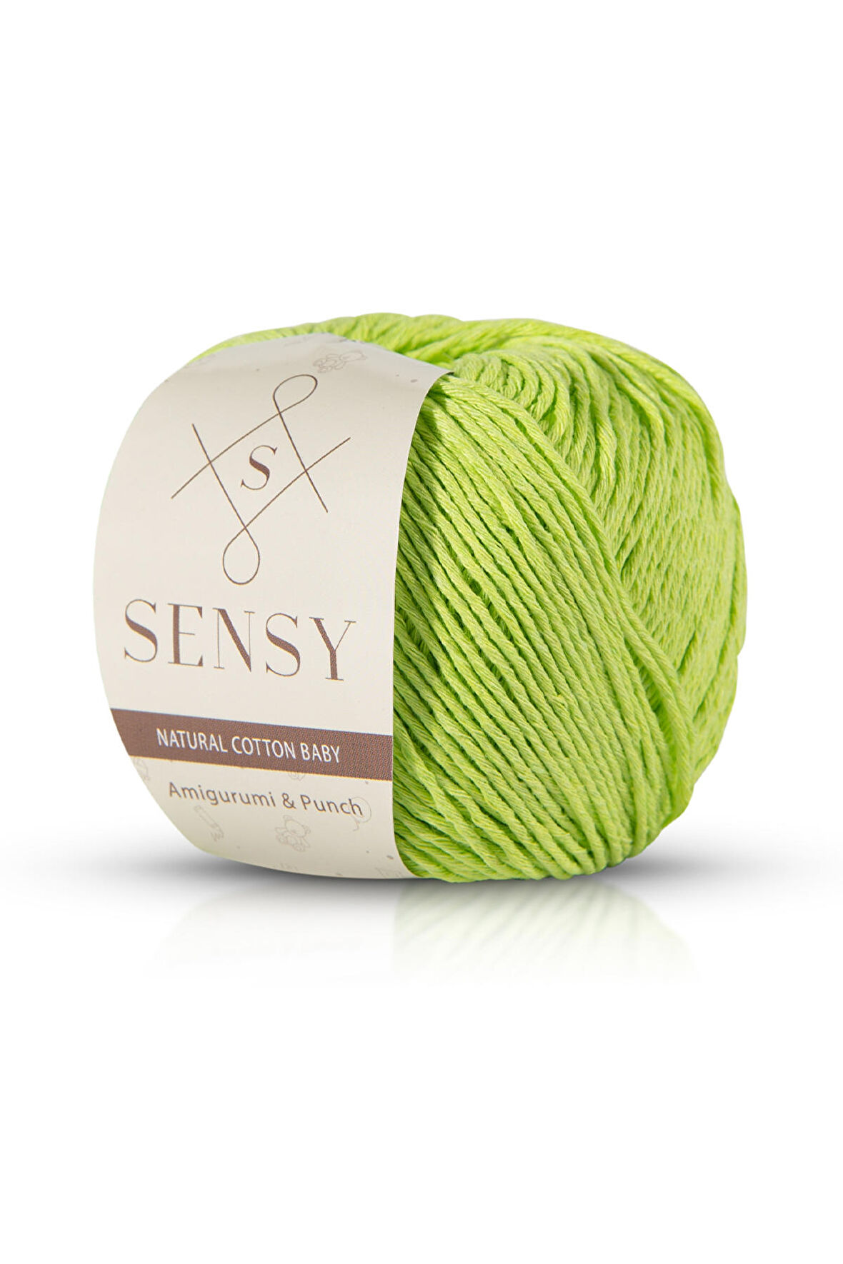 Sensy Premium Amigurumi İpi Punch (Panç) Baby Soft Cotton 50 gr Örgü ip
