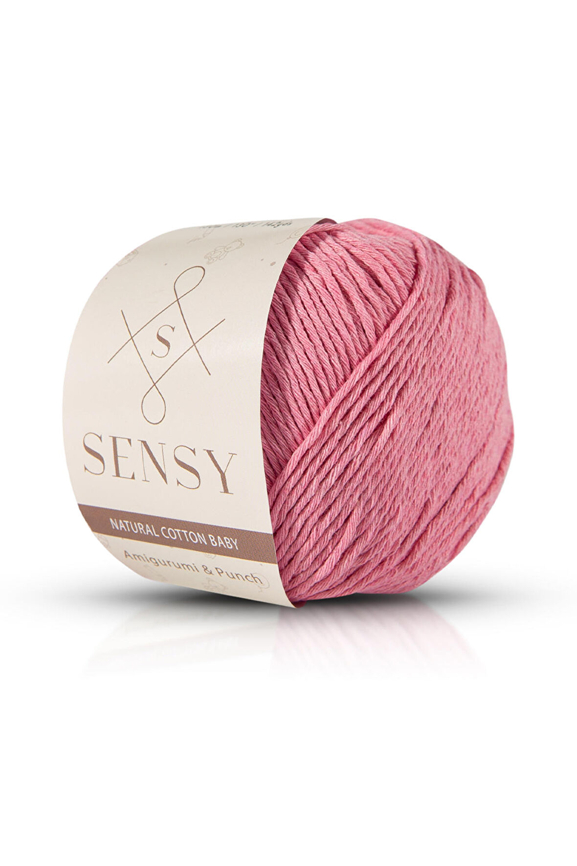 Sensy Premium Amigurumi İpi Punch (Panç) Baby Soft Cotton 50 gr Örgü ip