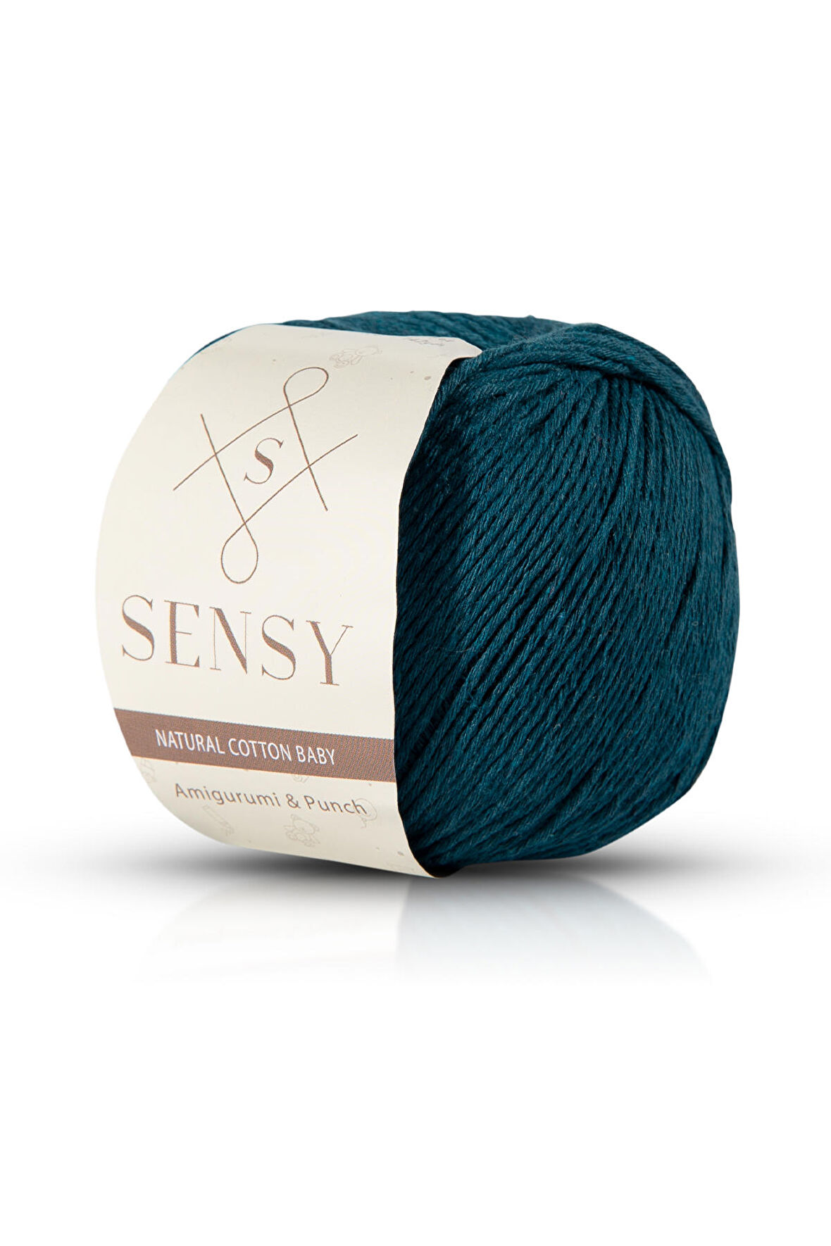 Sensy Premium Amigurumi İpi Punch (Panç) Baby Soft Cotton 50 gr Örgü ip
