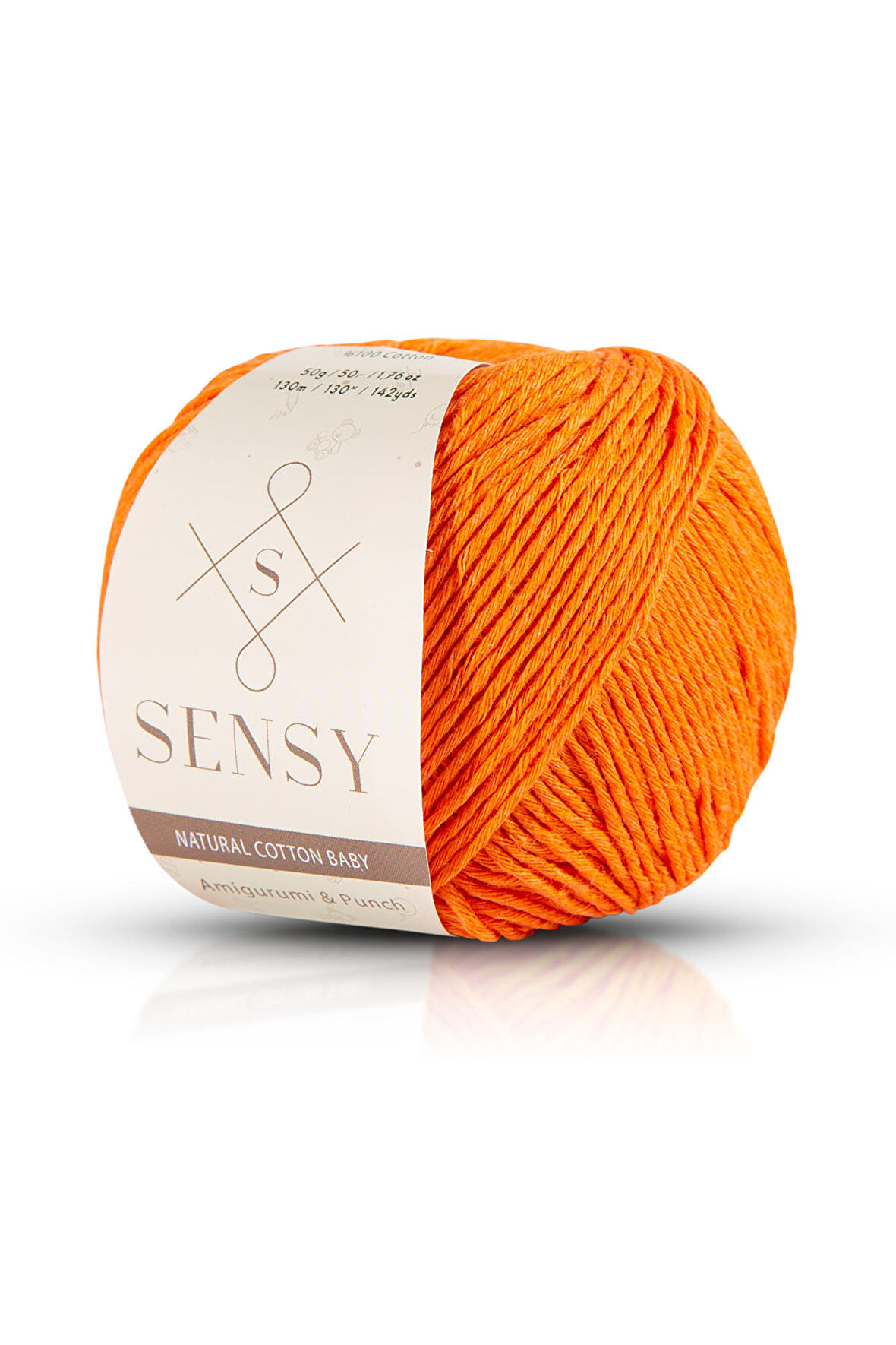 Sensy Premium Amigurumi İpi Punch (Panç) Baby Soft Cotton 50 gr Örgü ip