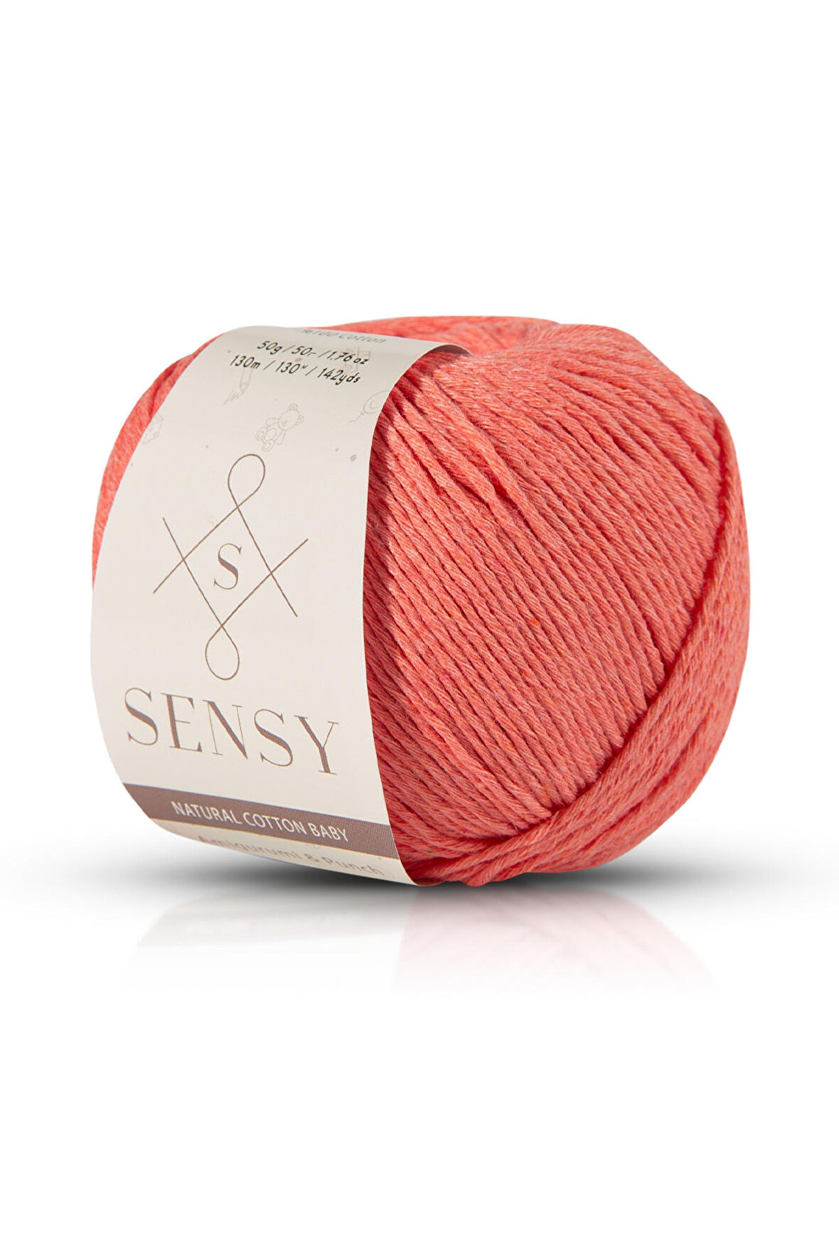 Sensy Premium Amigurumi İpi Punch (Panç) Baby Soft Cotton 50 gr Örgü ip