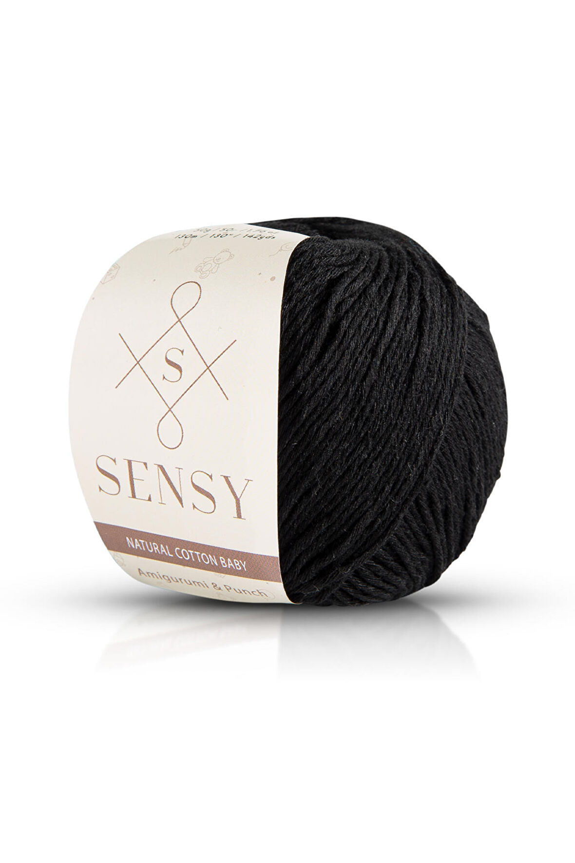 Sensy Premium Amigurumi İpi Punch (Panç) Baby Soft Cotton 50 gr Örgü ip