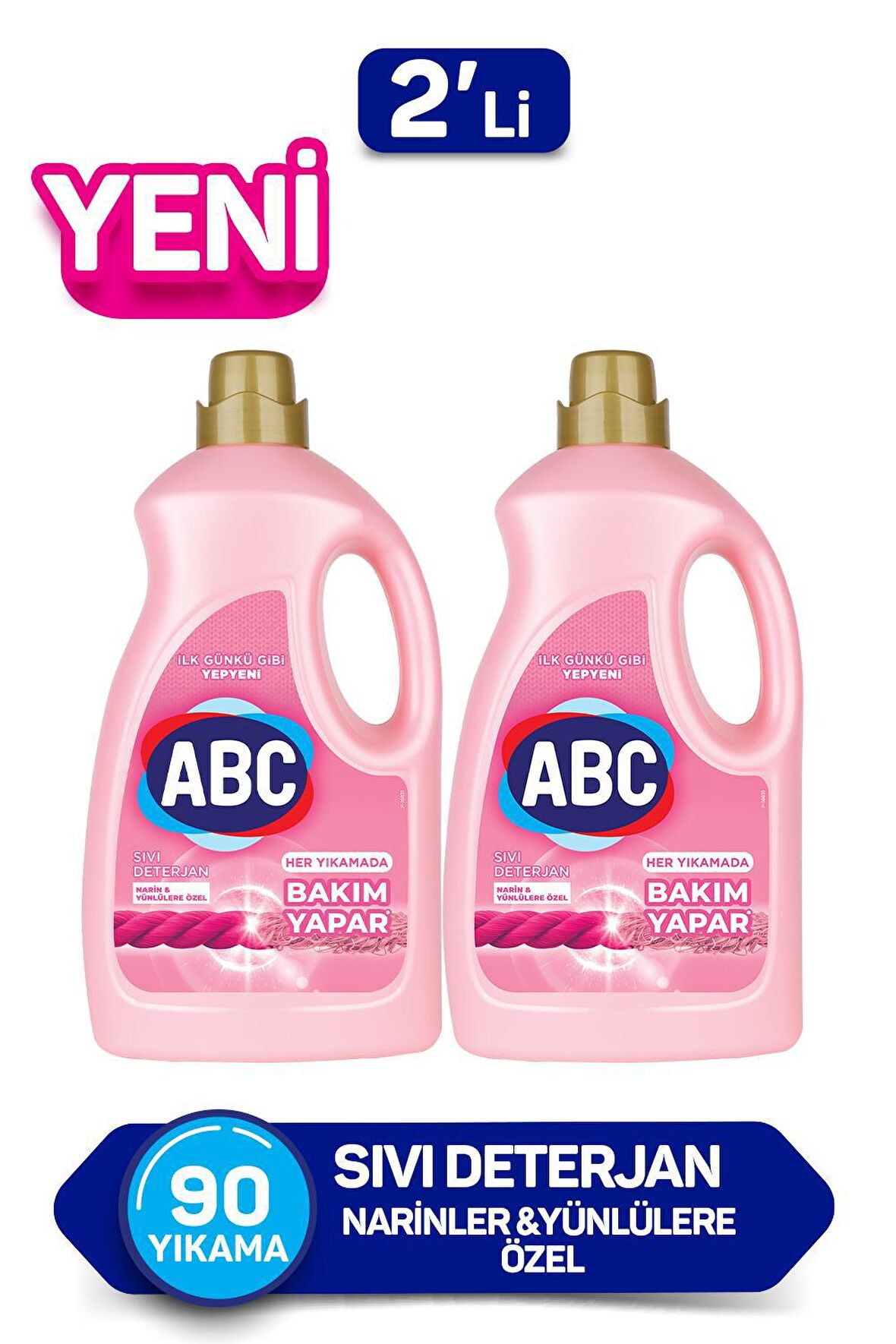 ABC SIVI DETERJAN NARİNLER 2'Lİ SET