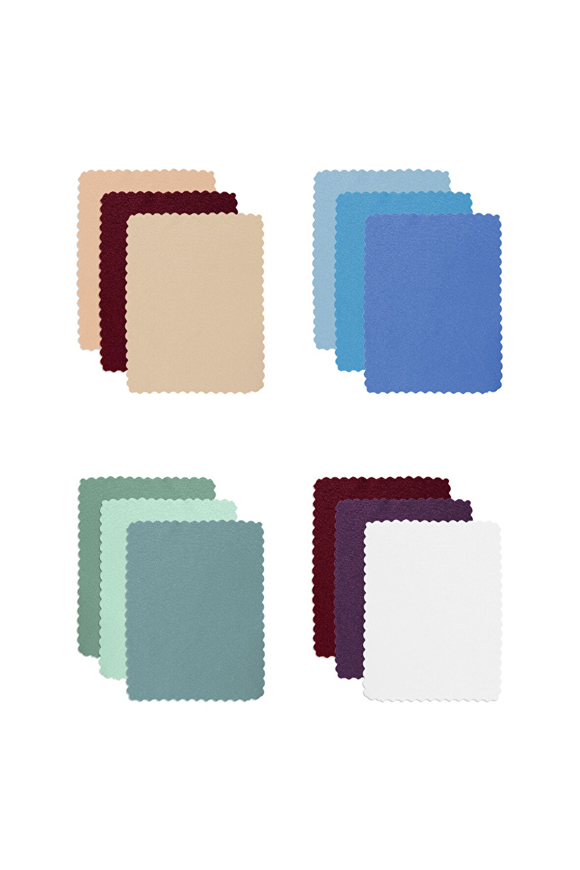 3'lü Gözlük Temizleme Mendili