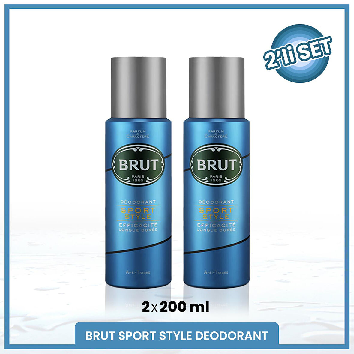 Sport Style Erkek Deodorant 200 ml X2 Adet