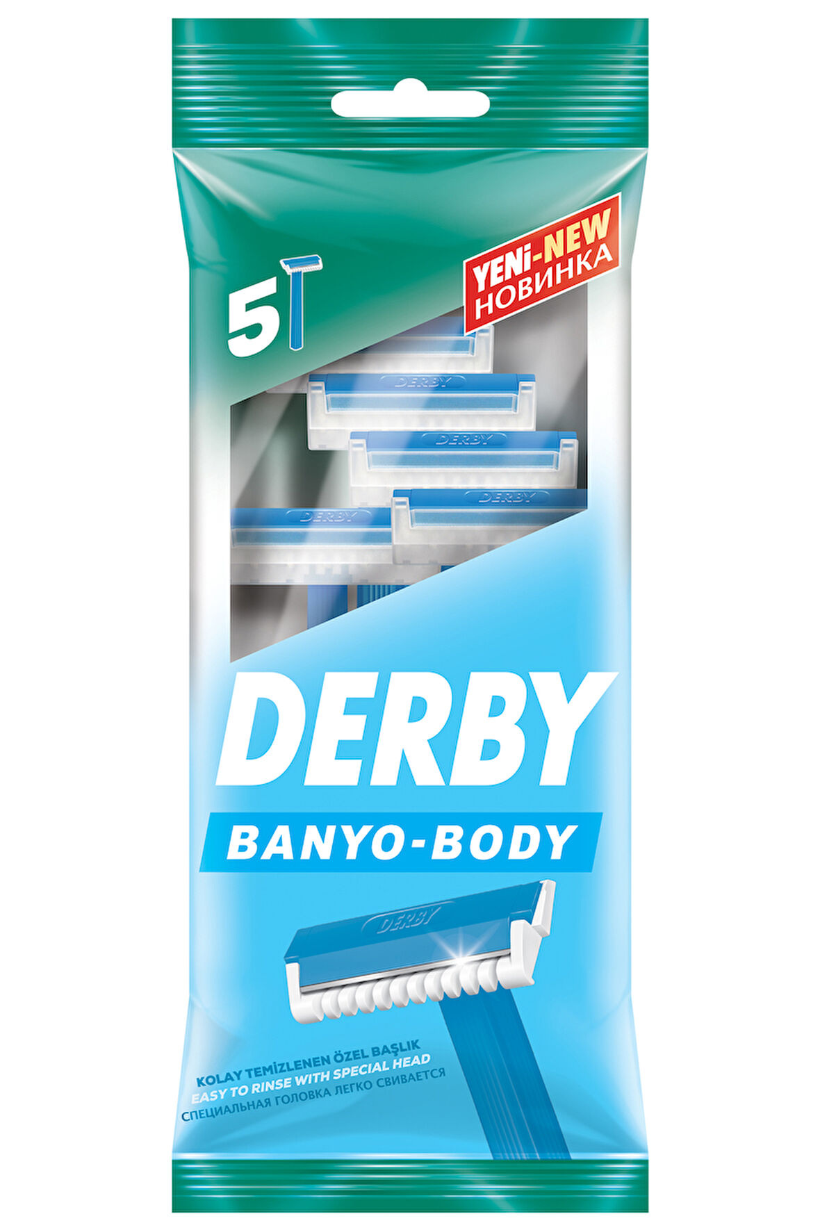 Derby Tek Banyo 5'li Poşet x 14 Paket