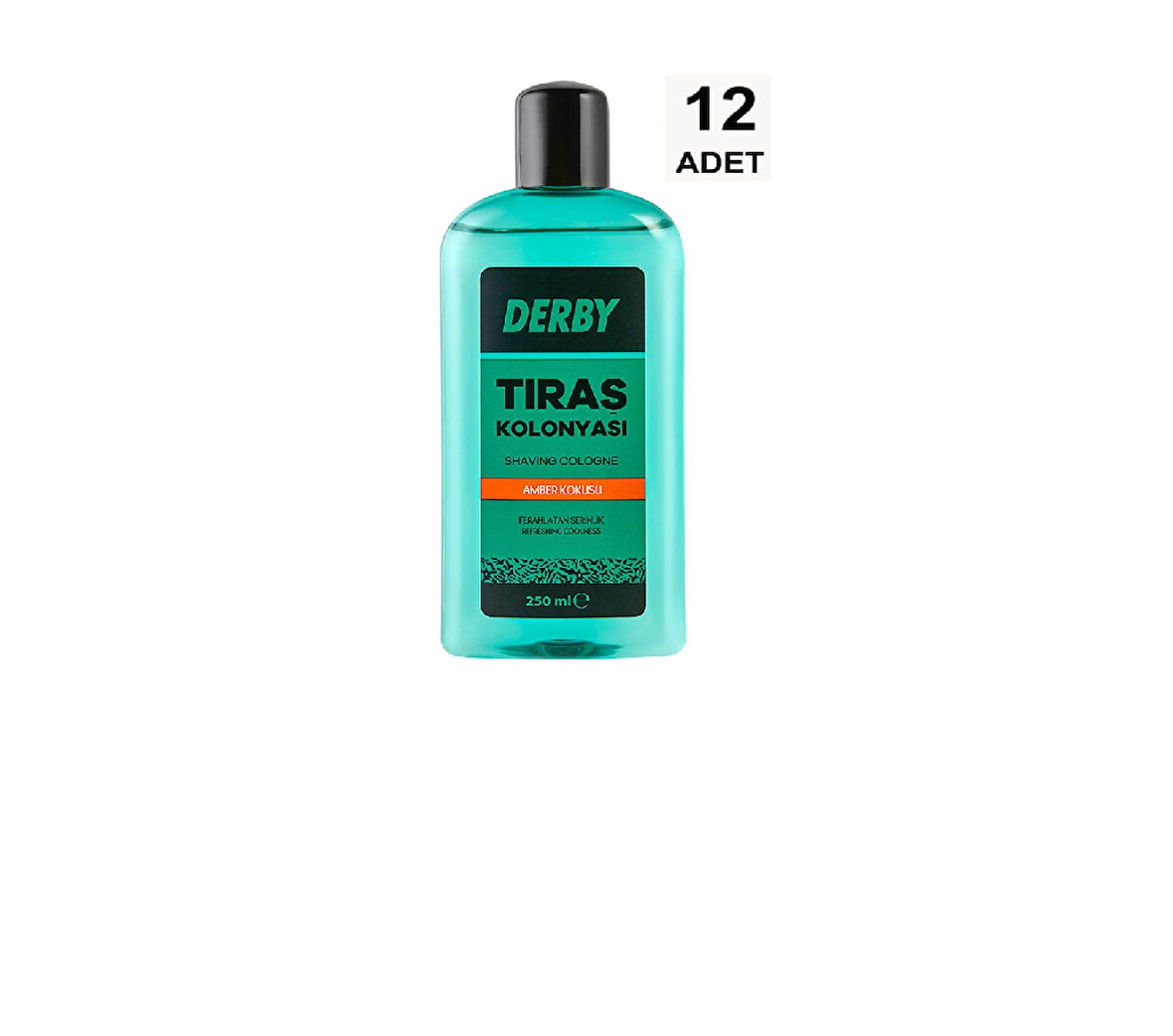 Derby Tıraş Kolonyası Amber 250 ml x12 Adet