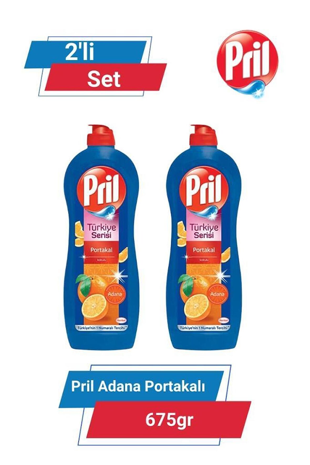 PRİL ADANA PORTAKALI 675gr 2'li Set