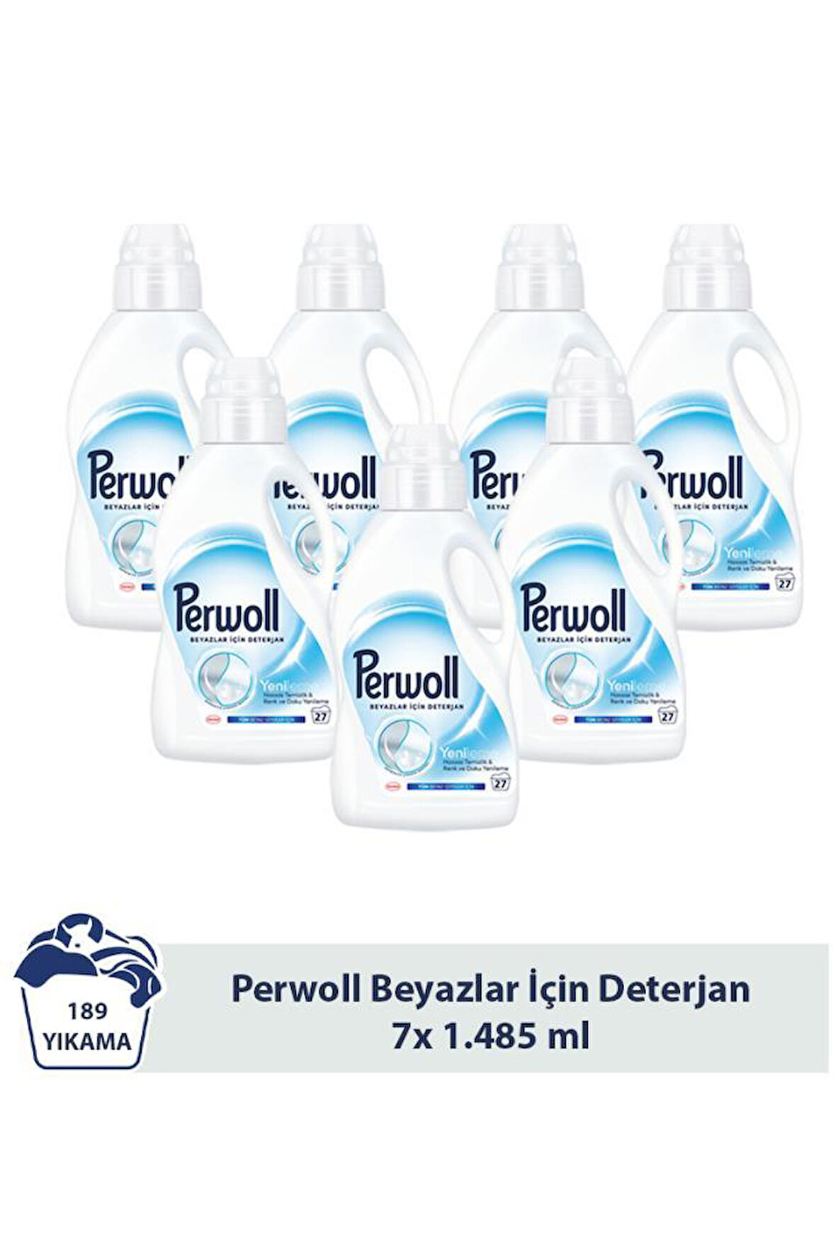 Perwoll Yenileme Beyazlar 7x 1.485 ml 189 Yıkama  