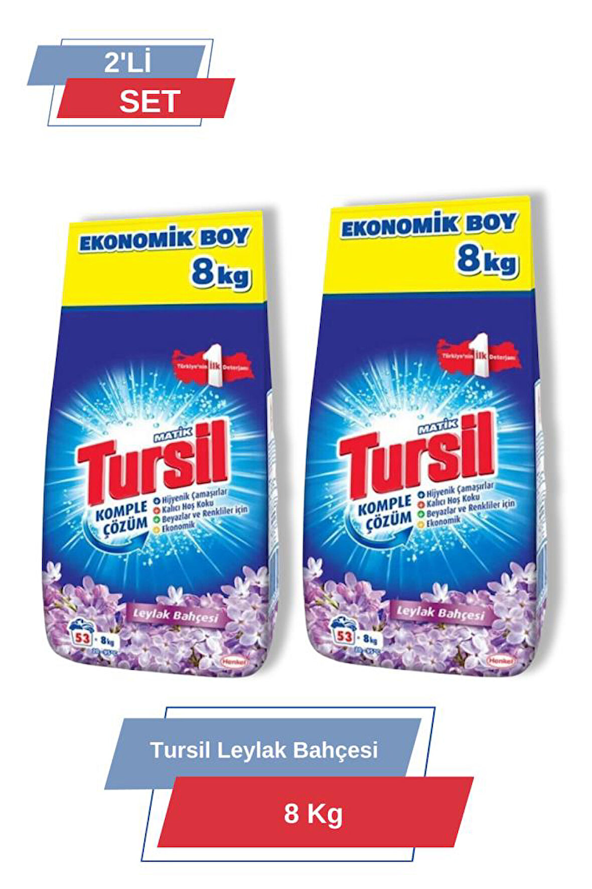 Tursil Leylak Bahçesi 8kg 2'li Set