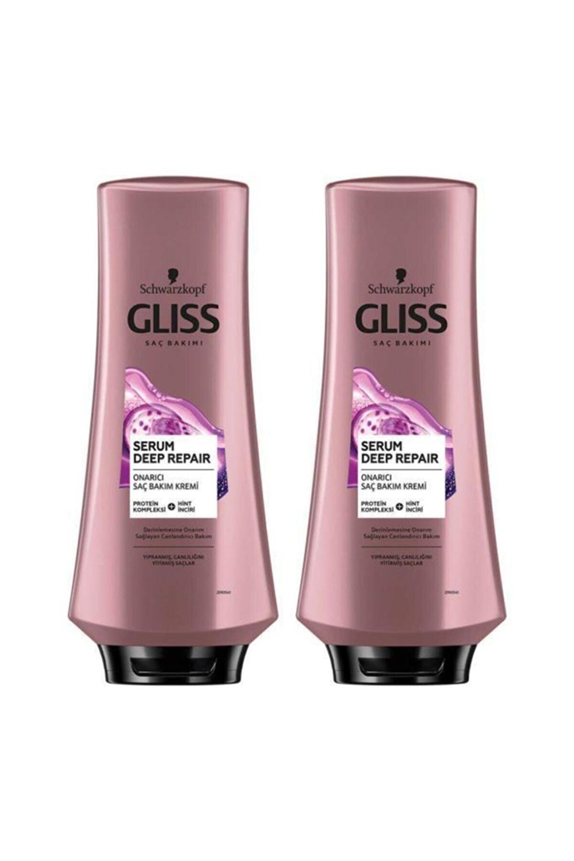 Gliss Deep Repair Onarıcı Tüm Saç Tipleri İçin Bakım Yapan Saç Kremi 2 x 360 ml