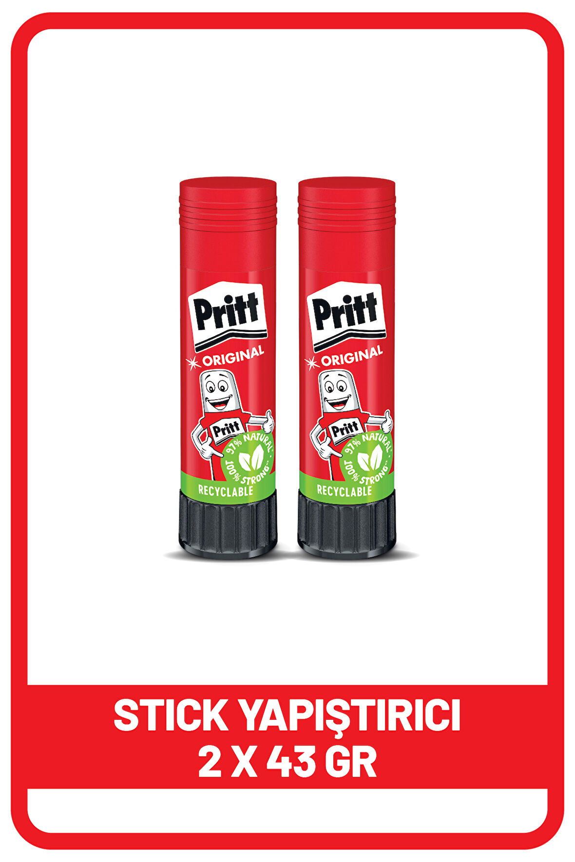 Stick Yapıştırıcı 43 gr - 2 Adet