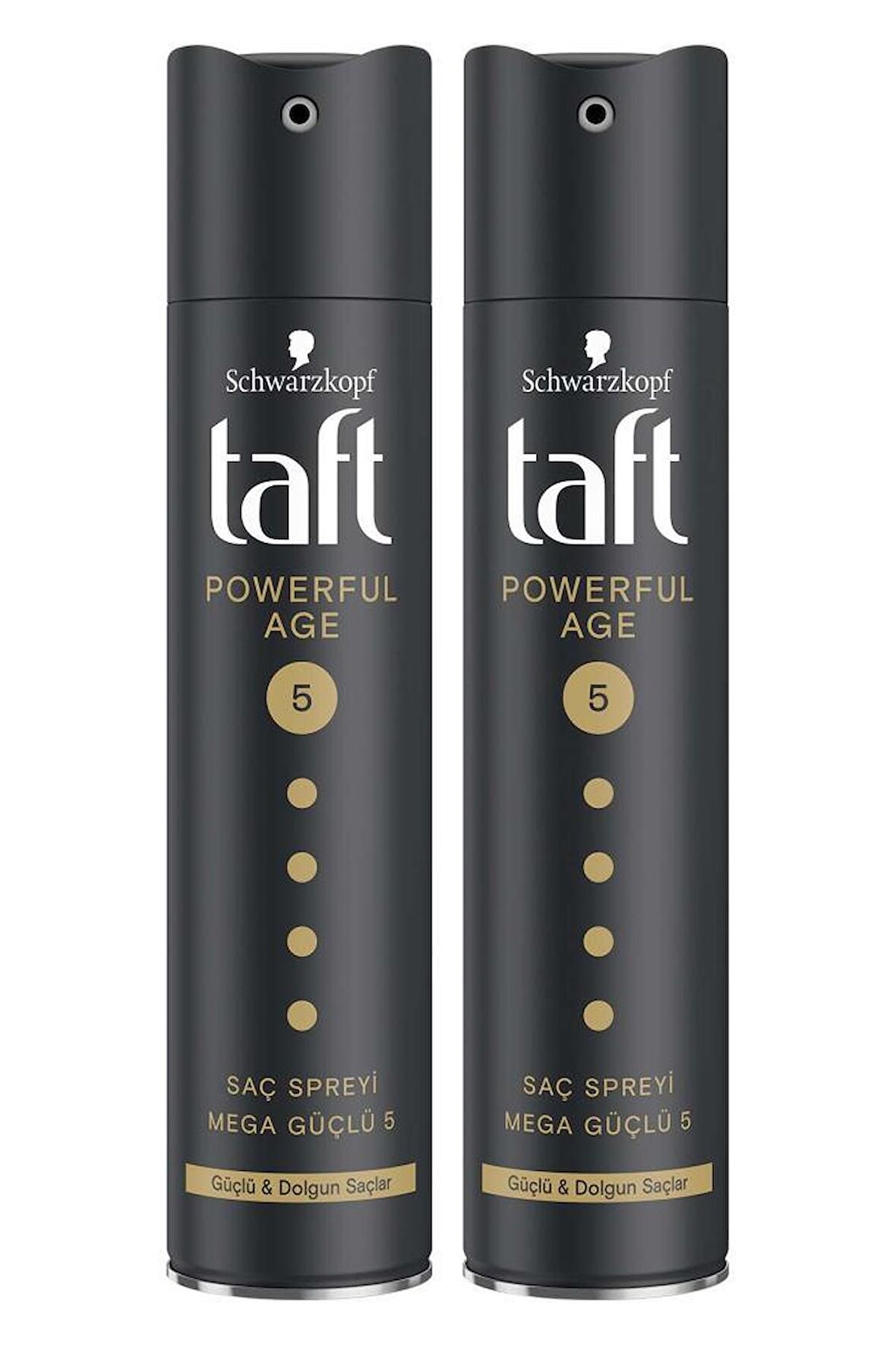  Taft Powerful Age (İnce Ve Zayıflamış Saçlar Için) Sprey 250 Ml X 2 Adet