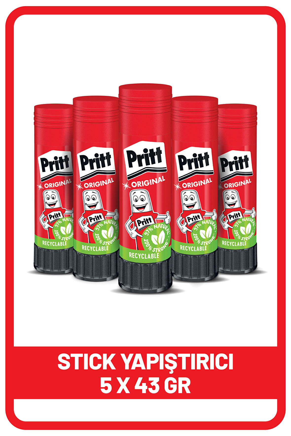 Pritt Stick 43 gr Shrink x 5 adet