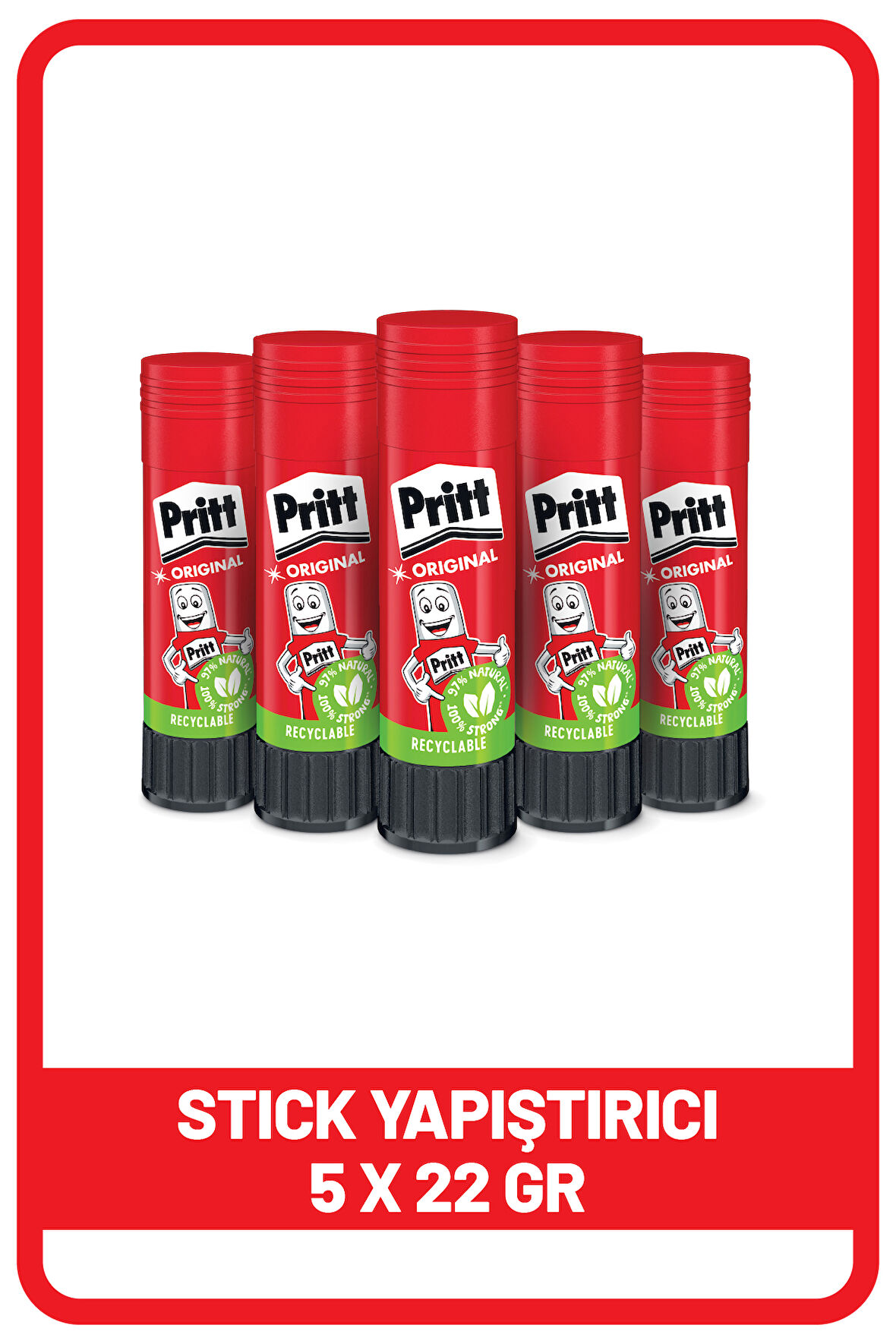 Pritt Stick 22 gr Shrink x 5 adet