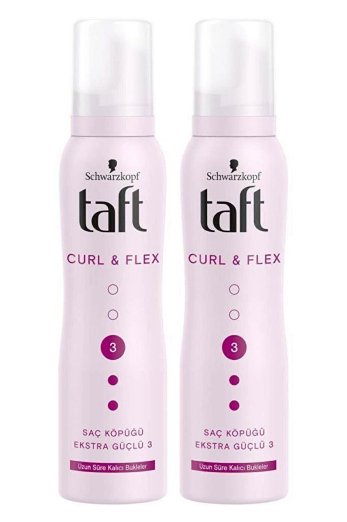 Taft Saç Köpüğü Bukle Belirginleştici No:3 150ml X 2 Adet