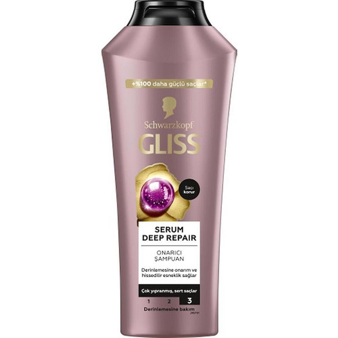 Gliss Serum Deep Repair Onarıcı Şampuan 400 ml ve Saç Kremi 360 ml