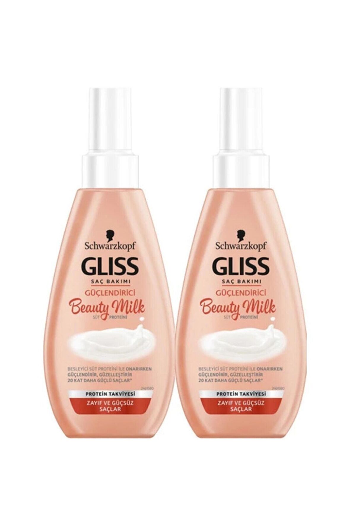 Gliss Beauty Milk-Güçlendirici 150ML 2li Set