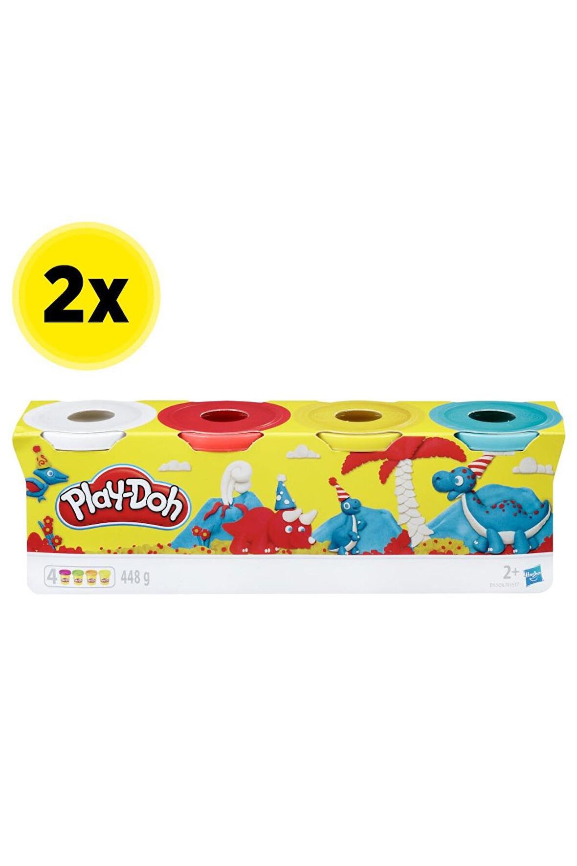 Play-Doh 4'lü Hamur x 2 Adet